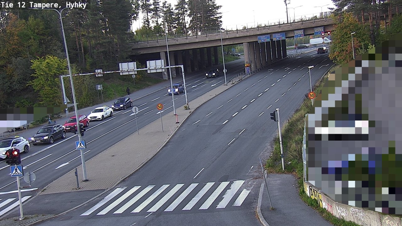 Weather Camera Image Road 12 Tampere, Hyhky, Tampere, Pirkanmaa