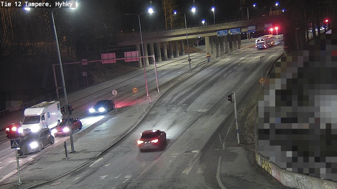 Weather Camera Image Road 12 Tampere, Hyhky, Tampere, Pirkanmaa