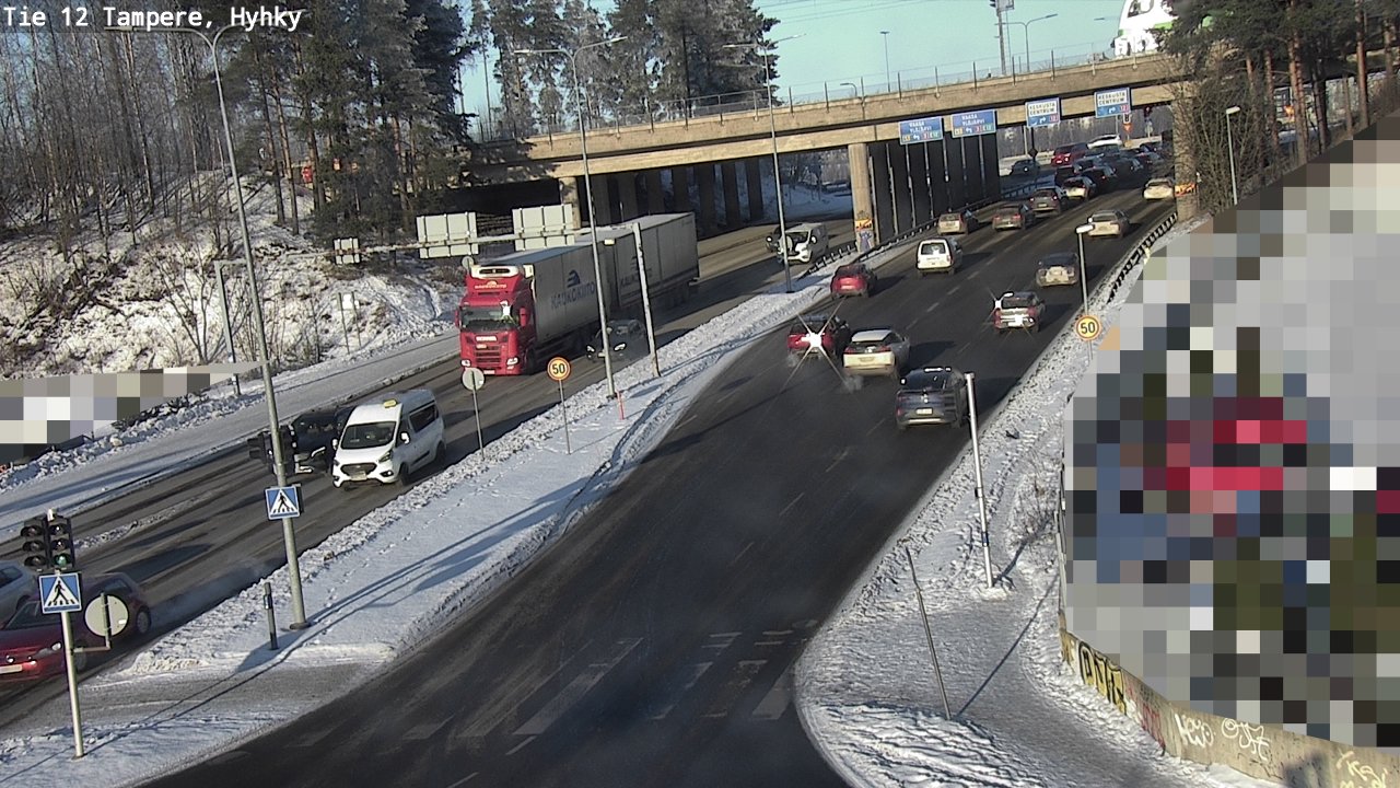 Kelikamerat Kuva Tie 12 Tampere, Hyhky, Tampere, Pirkanmaa