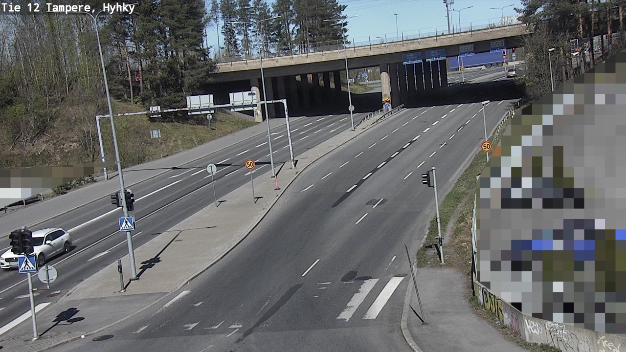 Weather Camera Image Road 12 Tampere, Hyhky, Tampere, Pirkanmaa