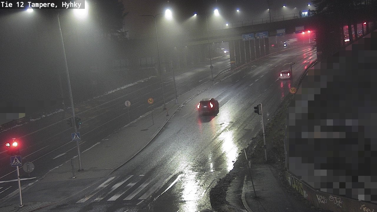 Weather Camera Image Väg 12 Tammerfors, Hyhky, Tampere, Pirkanmaa