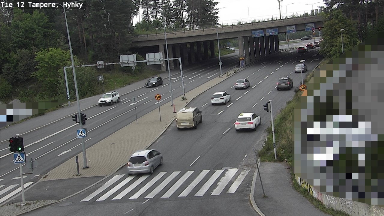 Weather Camera Image Road 12 Tampere, Hyhky, Tampere, Pirkanmaa