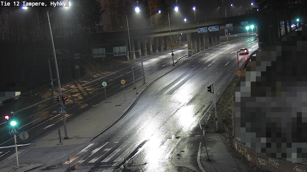 Weather Camera Image Väg 12 Tammerfors, Hyhky, Tampere, Pirkanmaa