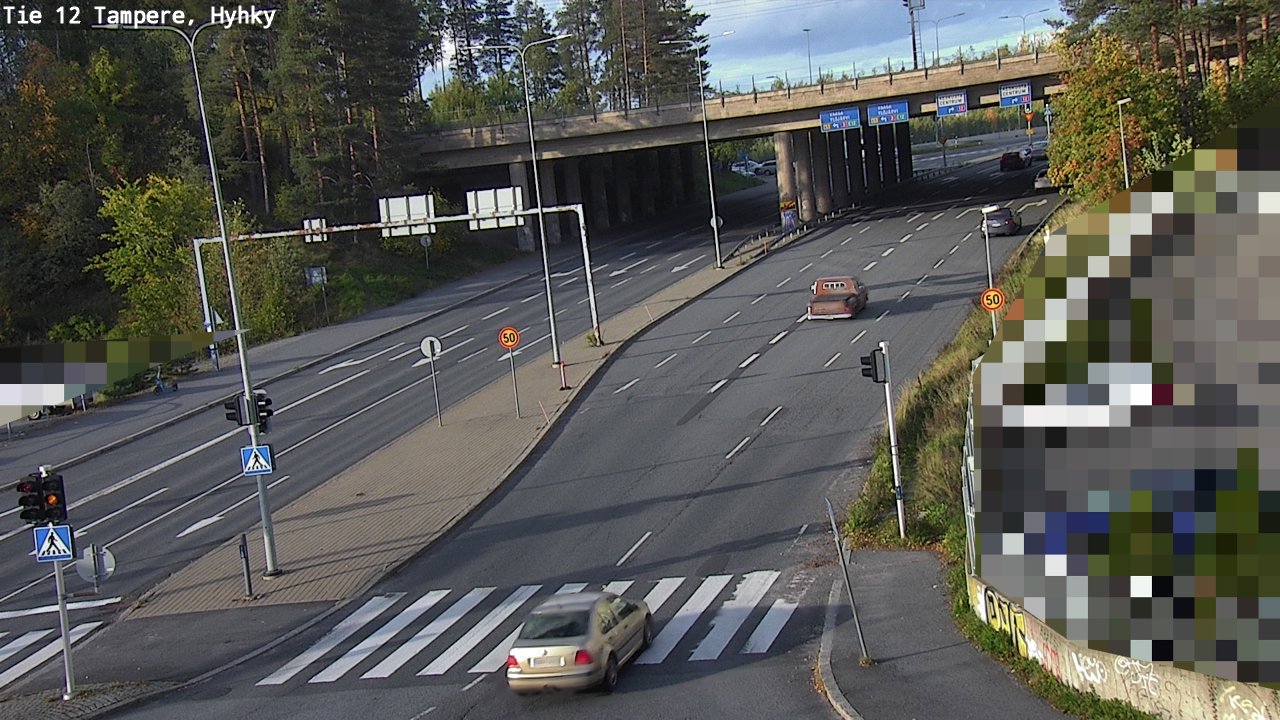 Weather Camera Image Road 12 Tampere, Hyhky, Tampere, Pirkanmaa