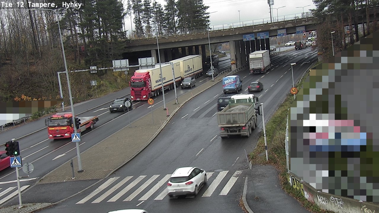 Kelikamerat Kuva Tie 12 Tampere, Hyhky, Tampere, Pirkanmaa