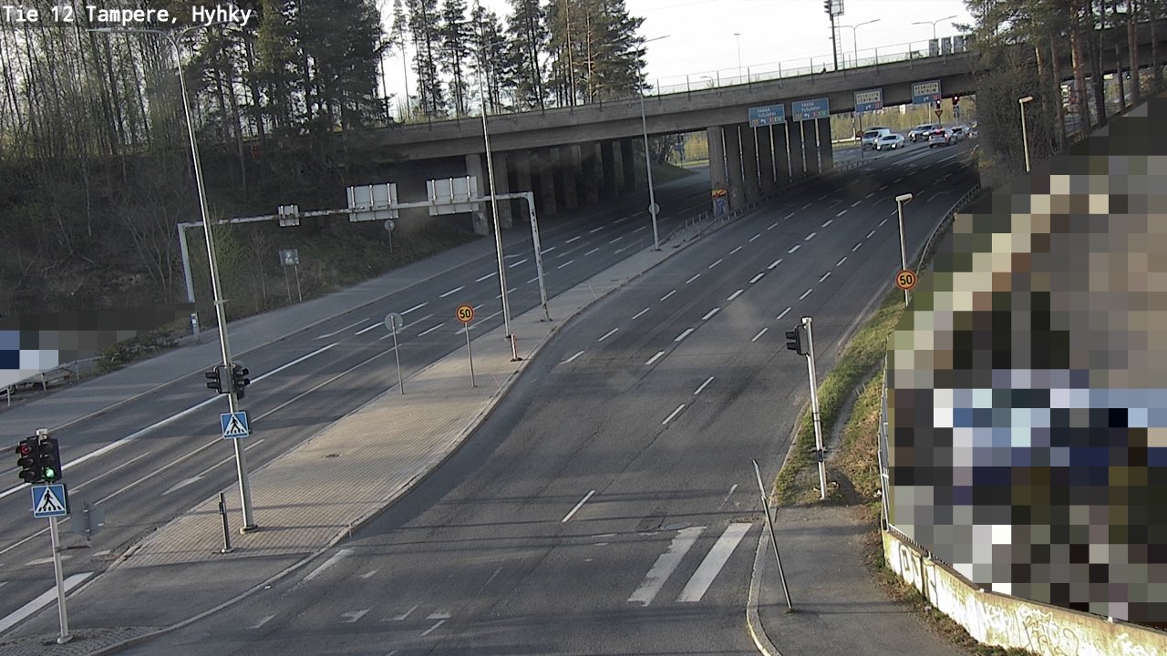 Weather Camera Image Road 12 Tampere, Hyhky, Tampere, Pirkanmaa
