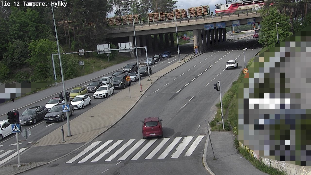 Kelikamerat Kuva Tie 12 Tampere, Hyhky, Tampere, Pirkanmaa