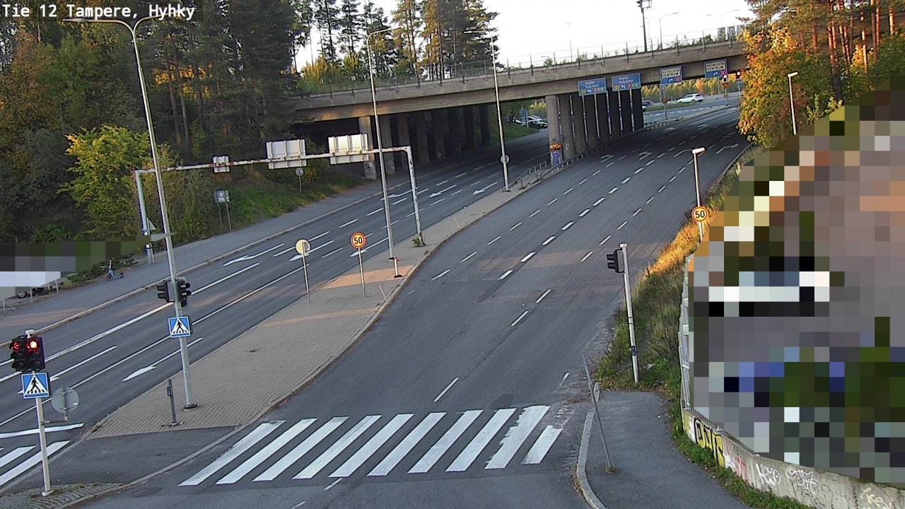 Weather Camera Image Road 12 Tampere, Hyhky, Tampere, Pirkanmaa
