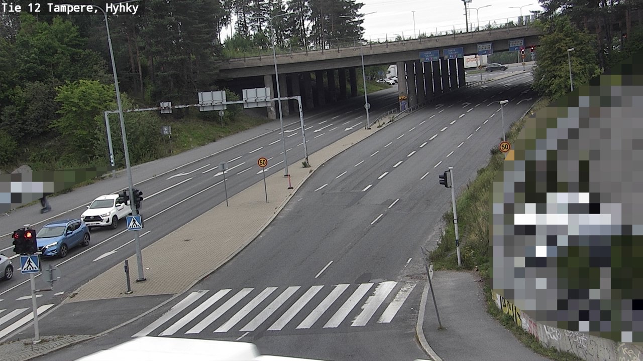 Weather Camera Image Road 12 Tampere, Hyhky, Tampere, Pirkanmaa