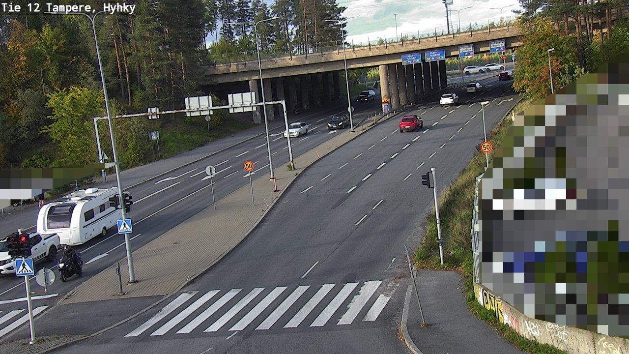 Weather Camera Image Road 12 Tampere, Hyhky, Tampere, Pirkanmaa