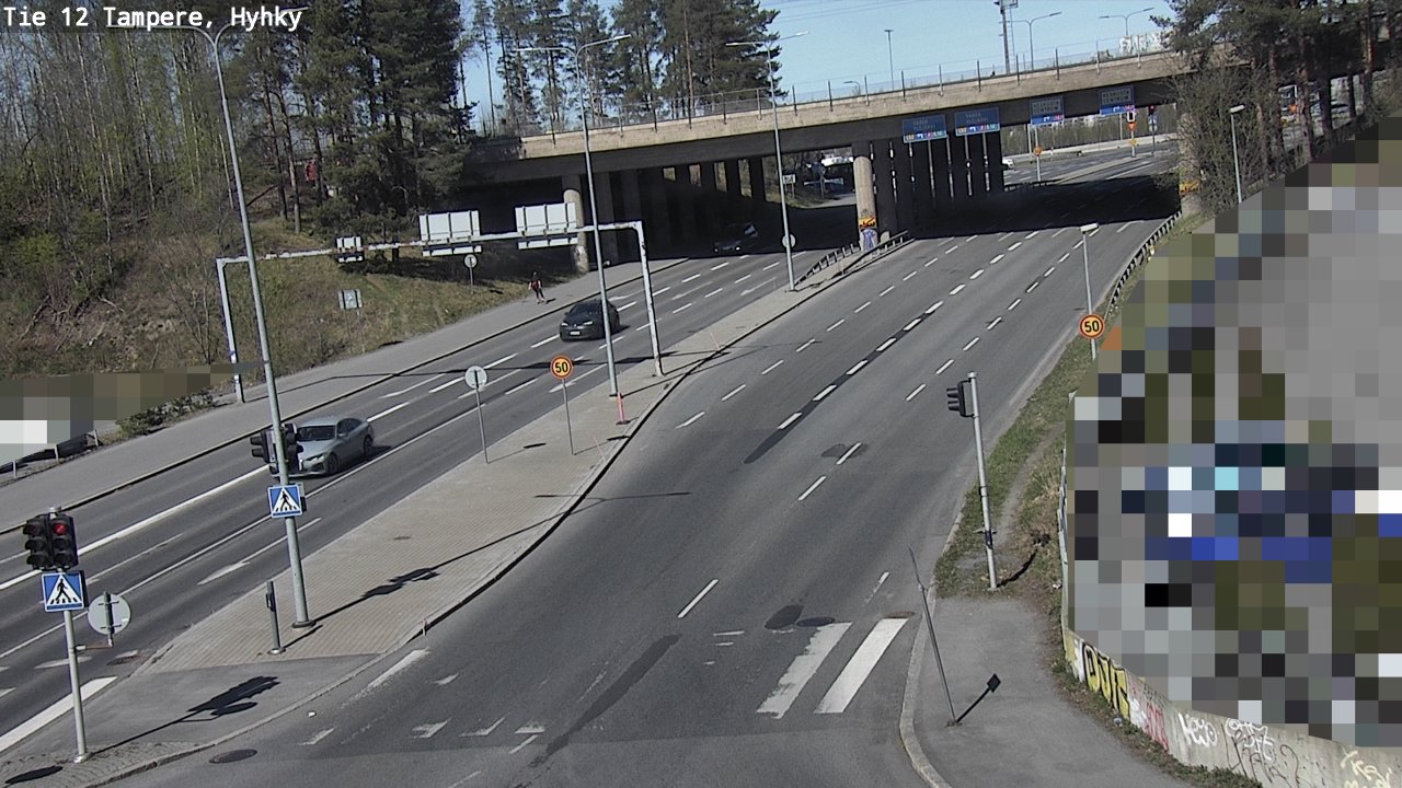 Weather Camera Image Road 12 Tampere, Hyhky, Tampere, Pirkanmaa