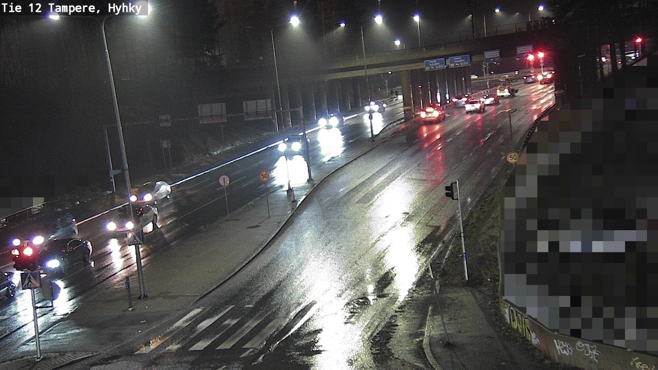 Weather Camera Image Väg 12 Tammerfors, Hyhky, Tampere, Pirkanmaa