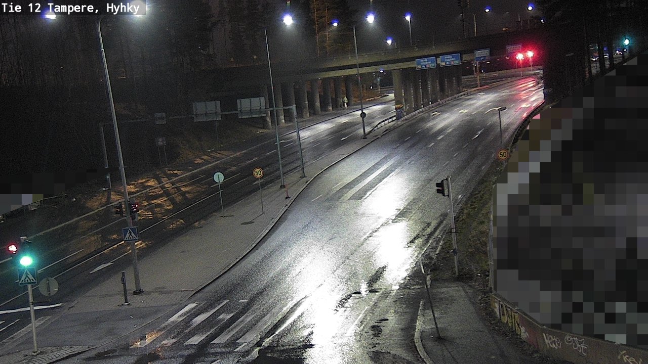 Weather Camera Image Väg 12 Tammerfors, Hyhky, Tampere, Pirkanmaa