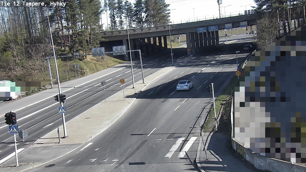 Weather Camera Image Road 12 Tampere, Hyhky, Tampere, Pirkanmaa
