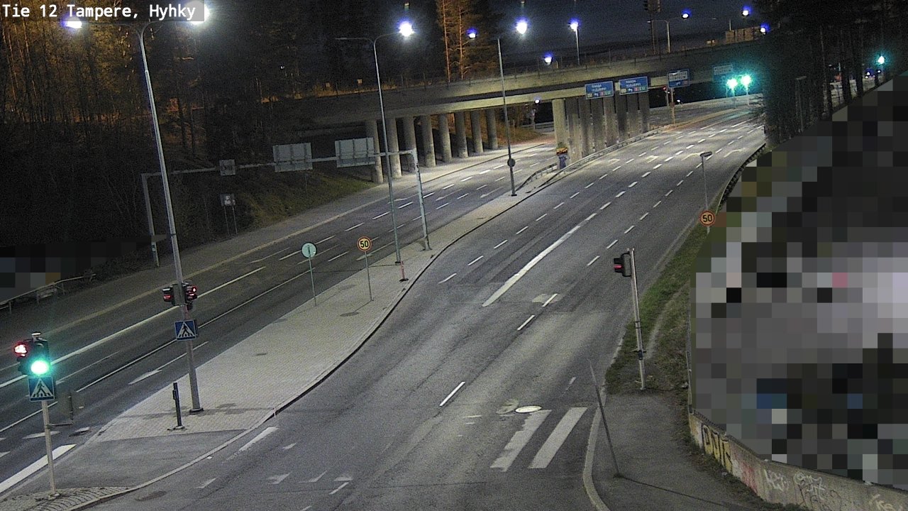 Weather Camera Image Road 12 Tampere, Hyhky, Tampere, Pirkanmaa