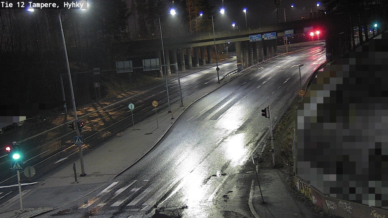 Weather Camera Image Väg 12 Tammerfors, Hyhky, Tampere, Pirkanmaa