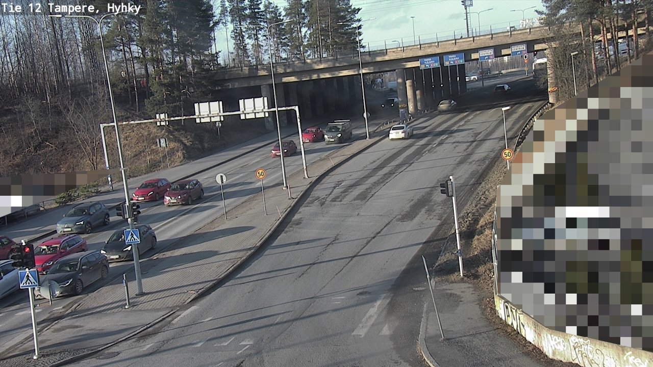 Kelikamerat Kuva Tie 12 Tampere, Hyhky, Tampere, Pirkanmaa