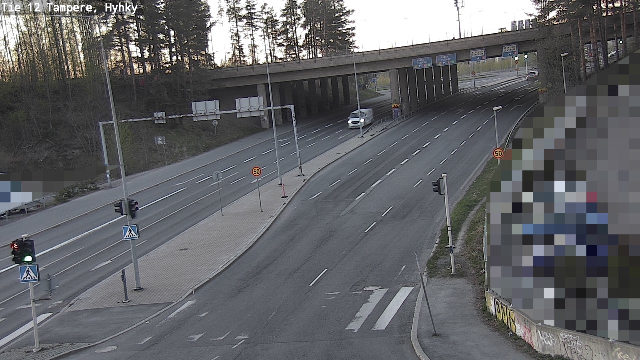 Weather Camera Image Road 12 Tampere, Hyhky, Tampere, Pirkanmaa