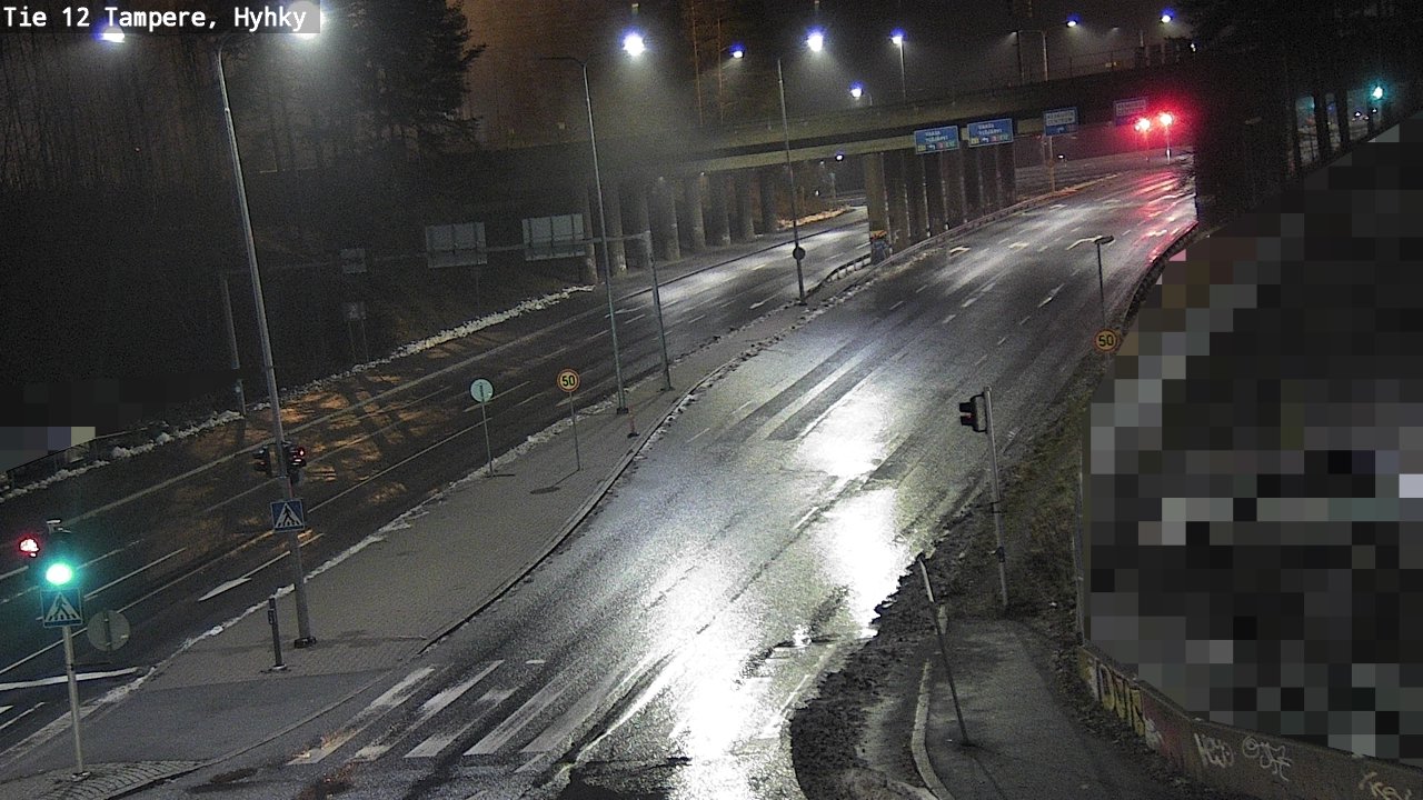 Weather Camera Image Väg 12 Tammerfors, Hyhky, Tampere, Pirkanmaa