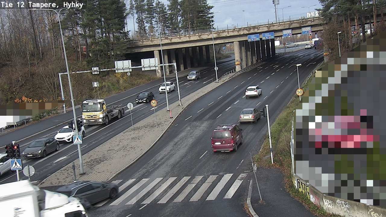 Kelikamerat Kuva Tie 12 Tampere, Hyhky, Tampere, Pirkanmaa