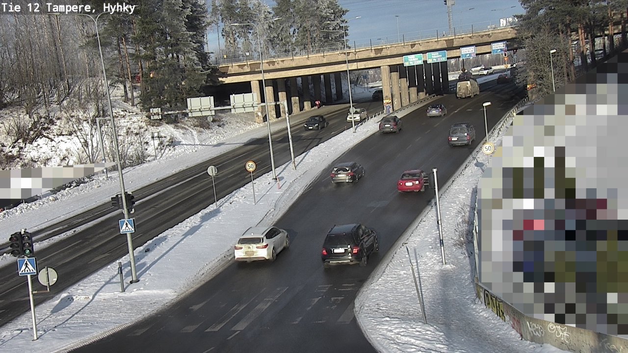 Kelikamerat Kuva Tie 12 Tampere, Hyhky, Tampere, Pirkanmaa