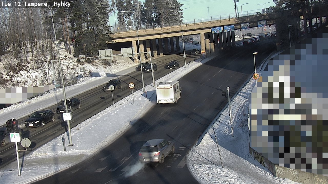 Kelikamerat Kuva Tie 12 Tampere, Hyhky, Tampere, Pirkanmaa