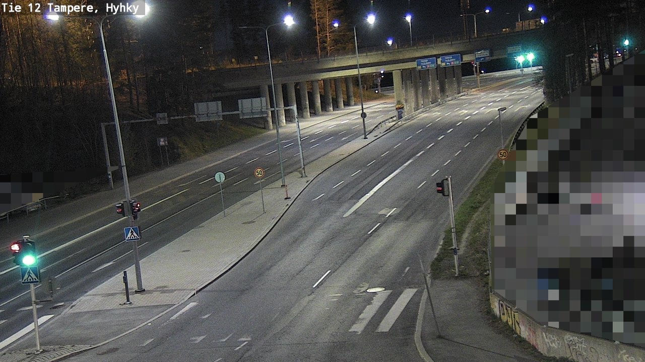 Weather Camera Image Road 12 Tampere, Hyhky, Tampere, Pirkanmaa