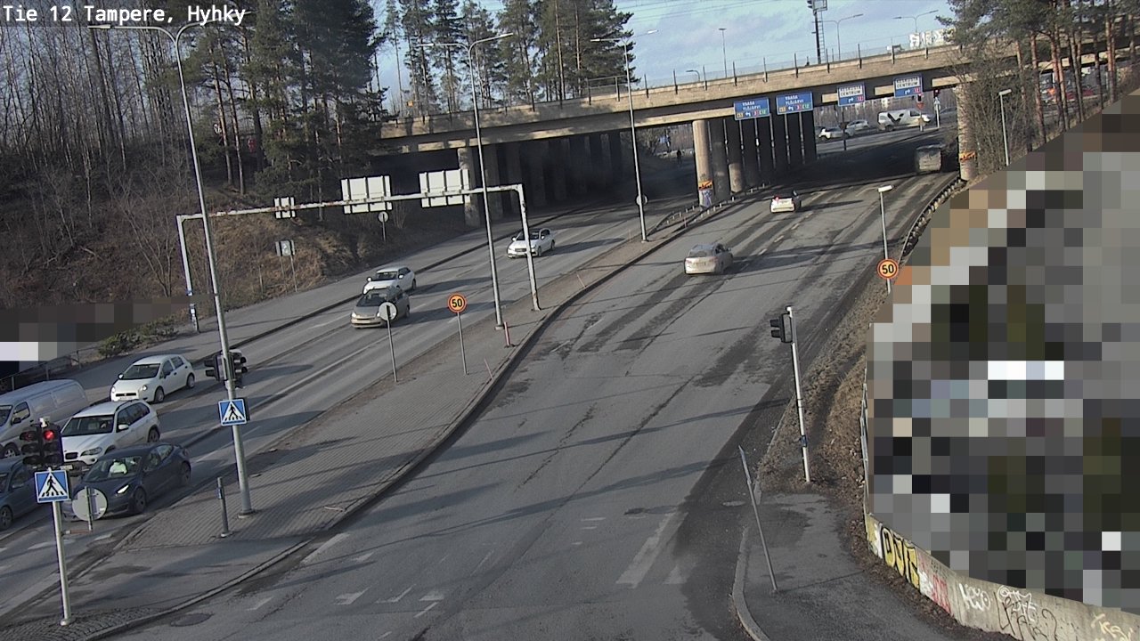 Kelikamerat Kuva Tie 12 Tampere, Hyhky, Tampere, Pirkanmaa