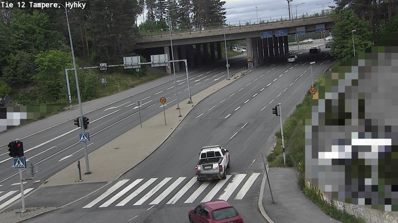 Weather Camera Image Road 12 Tampere, Hyhky, Tampere, Pirkanmaa