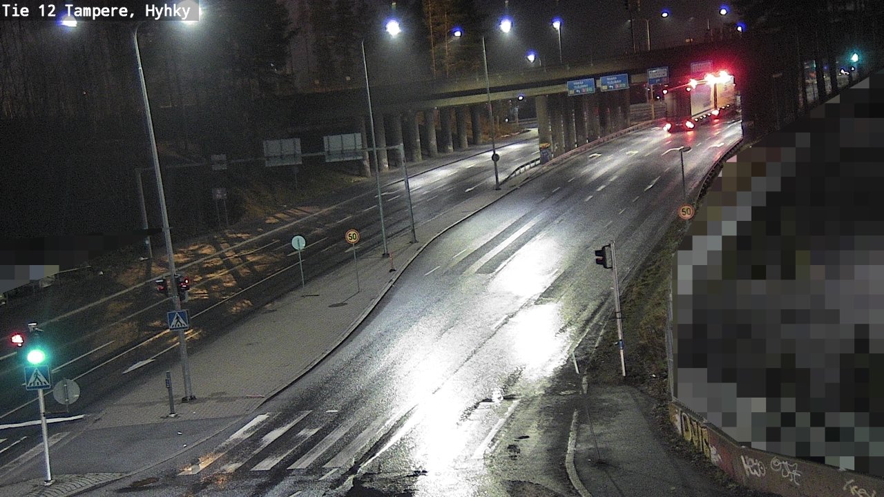 Weather Camera Image Väg 12 Tammerfors, Hyhky, Tampere, Pirkanmaa