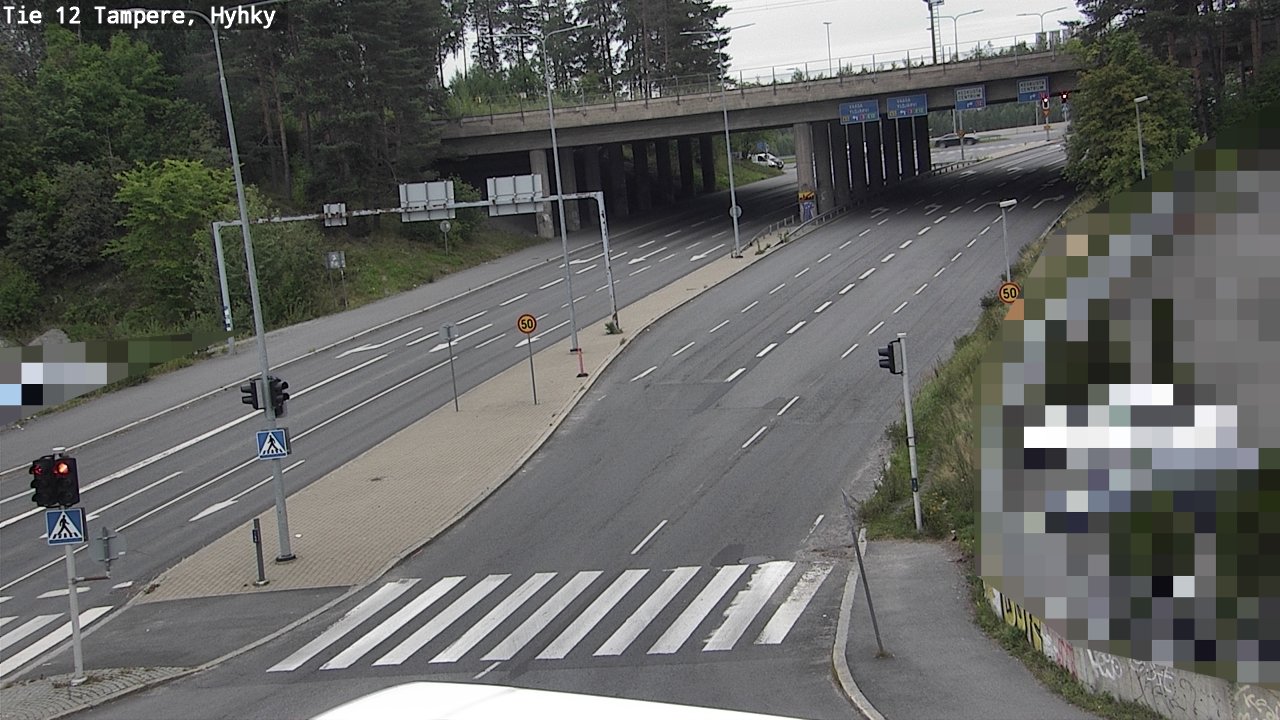 Weather Camera Image Road 12 Tampere, Hyhky, Tampere, Pirkanmaa
