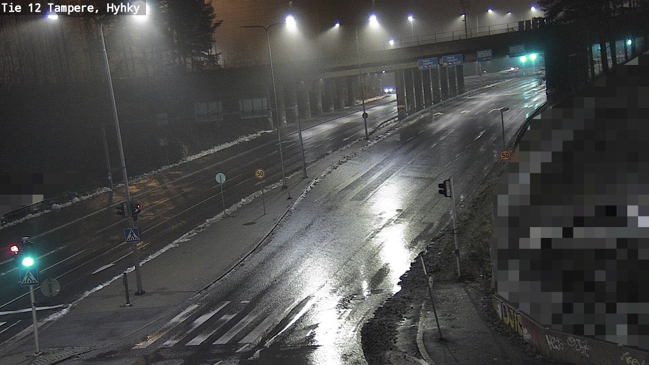 Weather Camera Image Väg 12 Tammerfors, Hyhky, Tampere, Pirkanmaa