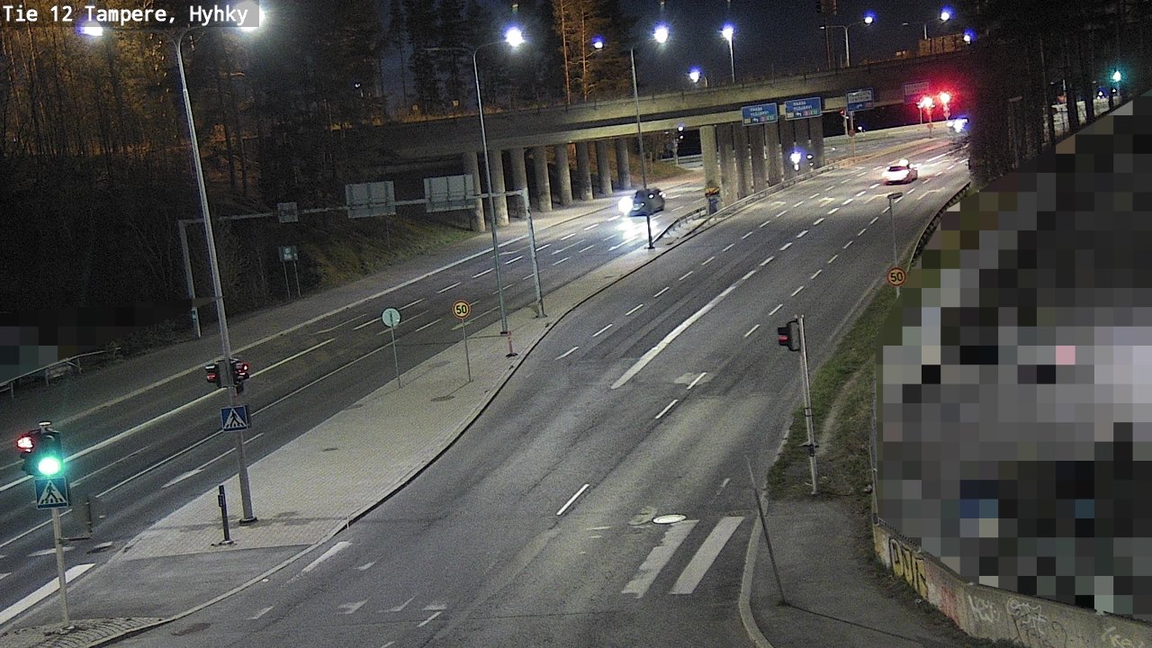 Weather Camera Image Road 12 Tampere, Hyhky, Tampere, Pirkanmaa