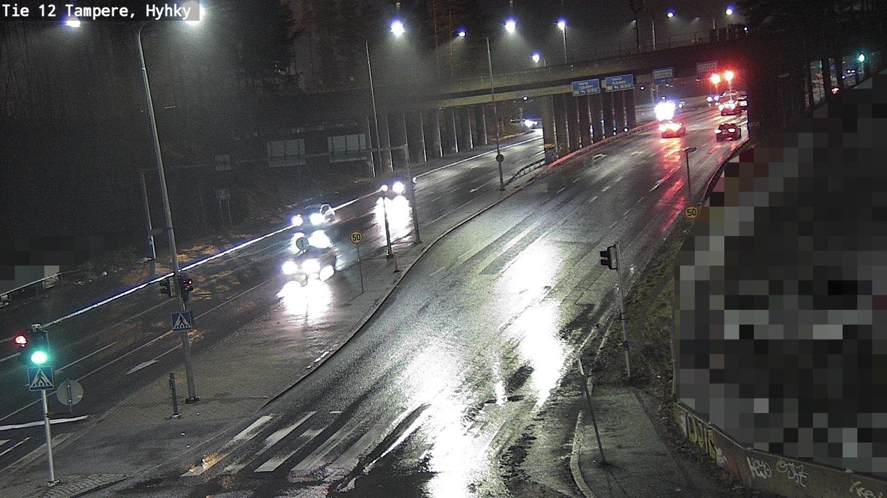 Weather Camera Image Väg 12 Tammerfors, Hyhky, Tampere, Pirkanmaa
