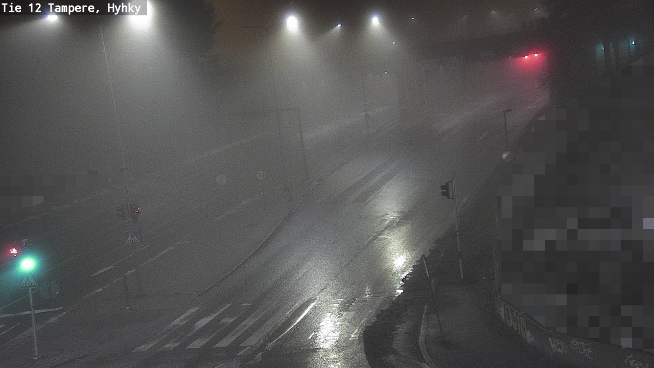 Weather Camera Image Väg 12 Tammerfors, Hyhky, Tampere, Pirkanmaa