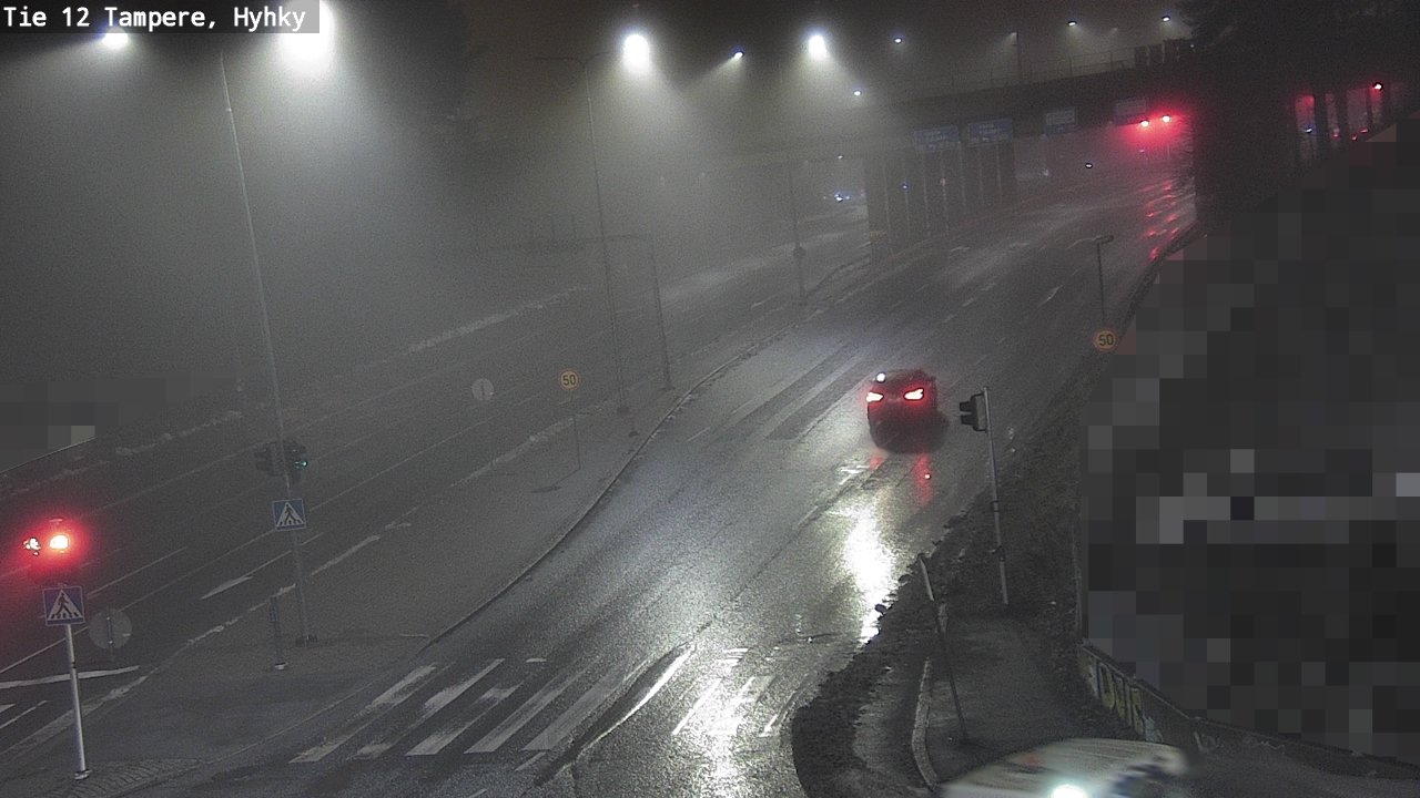 Weather Camera Image Väg 12 Tammerfors, Hyhky, Tampere, Pirkanmaa