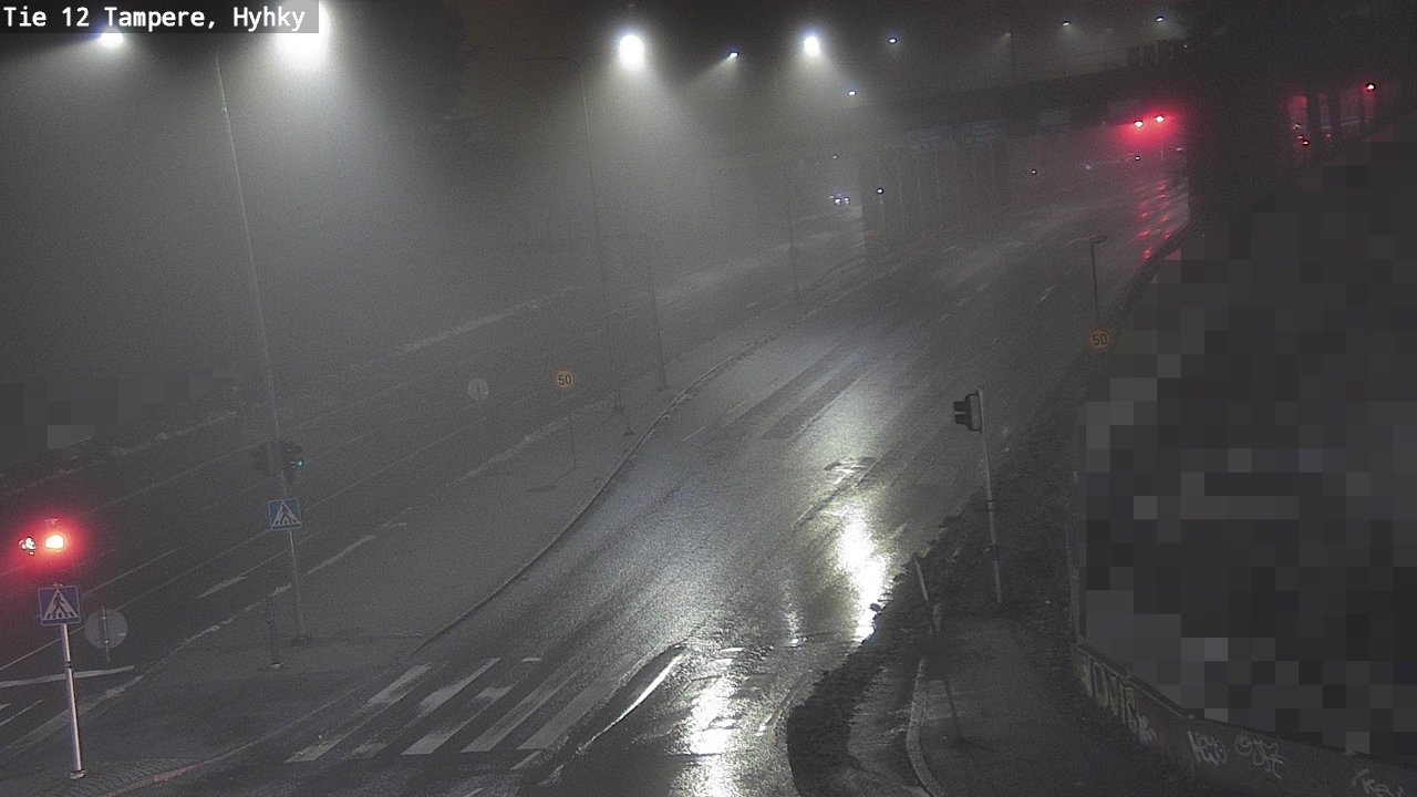 Weather Camera Image Väg 12 Tammerfors, Hyhky, Tampere, Pirkanmaa
