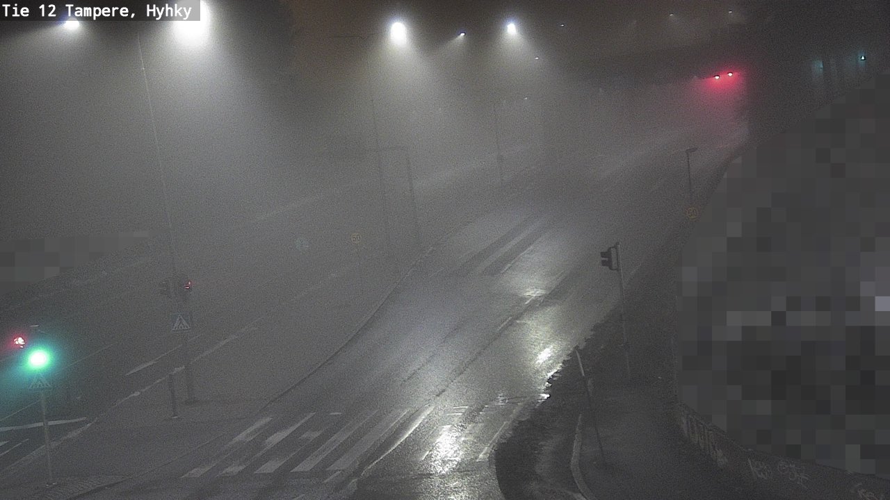 Weather Camera Image Väg 12 Tammerfors, Hyhky, Tampere, Pirkanmaa