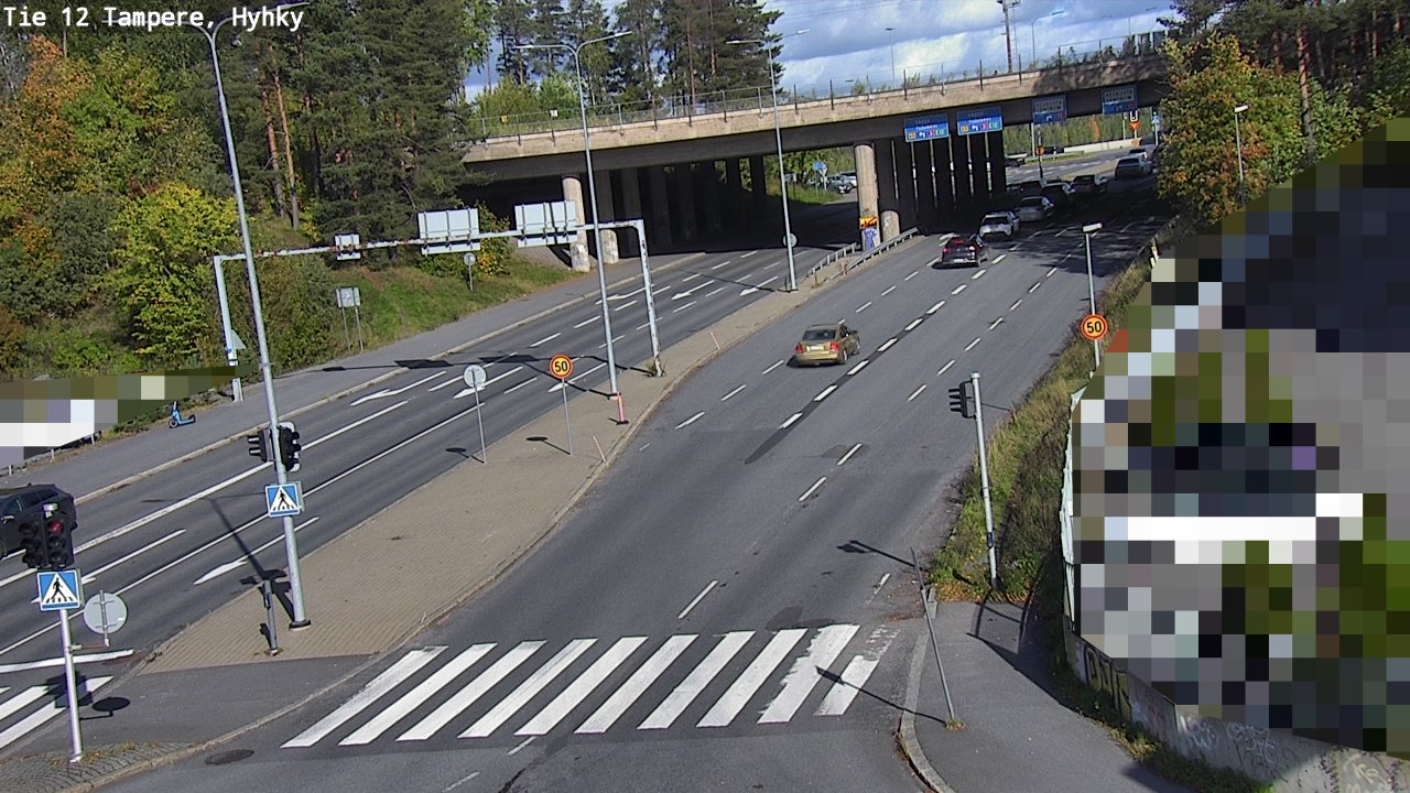 Weather Camera Image Road 12 Tampere, Hyhky, Tampere, Pirkanmaa