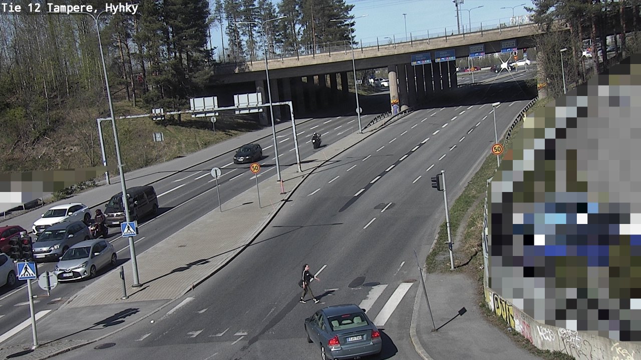 Weather Camera Image Road 12 Tampere, Hyhky, Tampere, Pirkanmaa