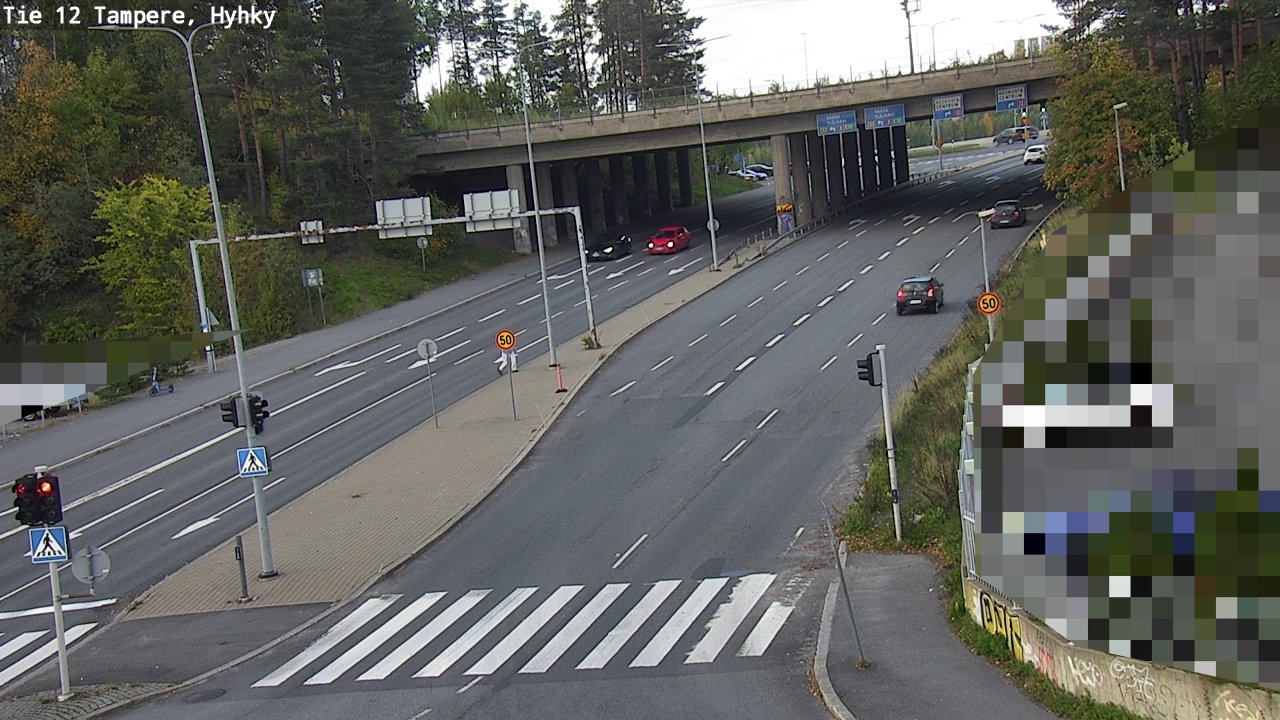 Weather Camera Image Road 12 Tampere, Hyhky, Tampere, Pirkanmaa