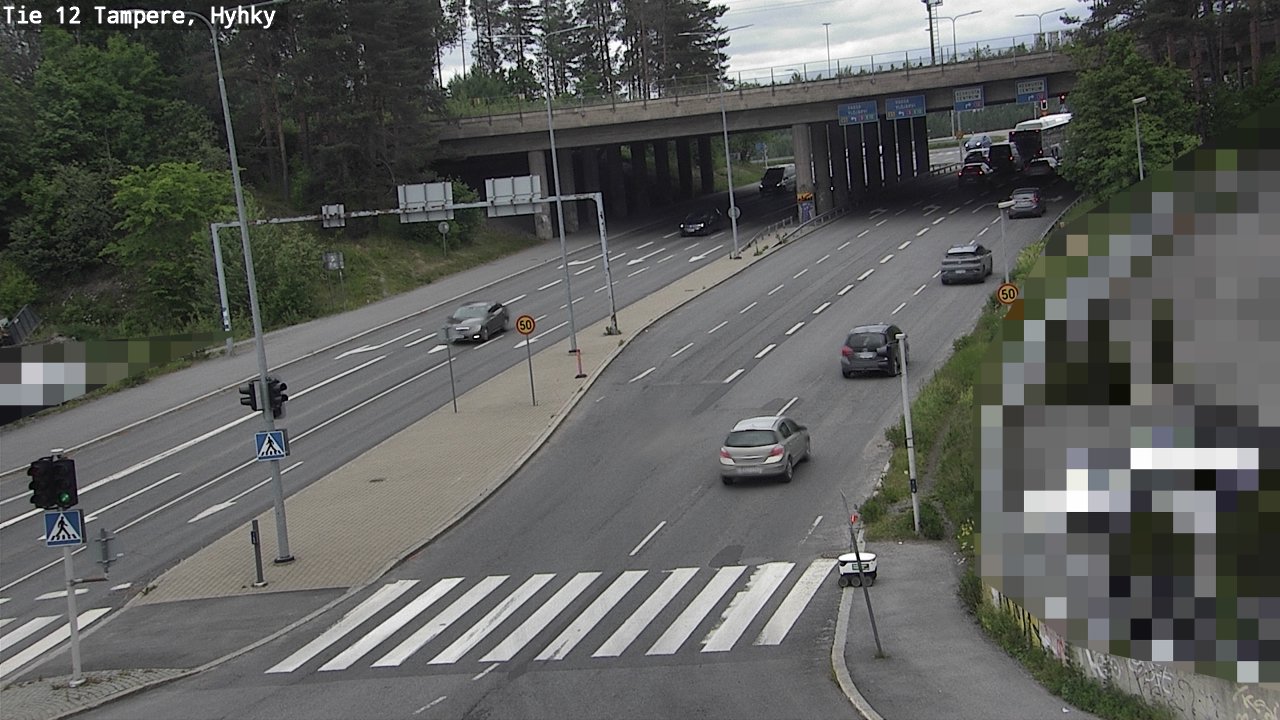 Weather Camera Image Road 12 Tampere, Hyhky, Tampere, Pirkanmaa