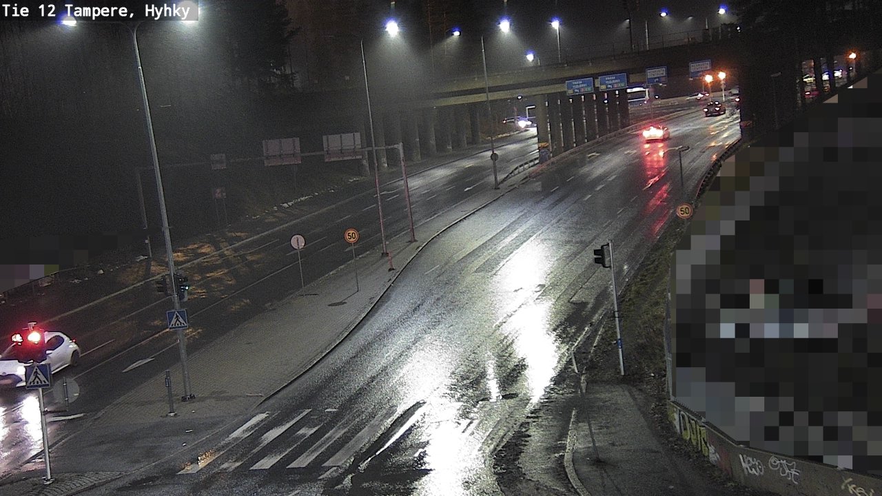 Weather Camera Image Väg 12 Tammerfors, Hyhky, Tampere, Pirkanmaa