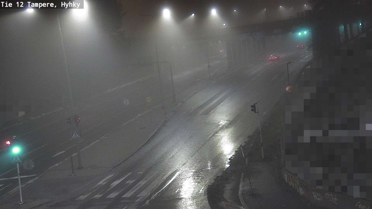 Weather Camera Image Väg 12 Tammerfors, Hyhky, Tampere, Pirkanmaa