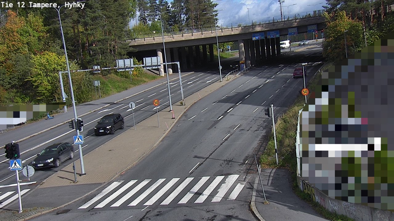 Weather Camera Image Road 12 Tampere, Hyhky, Tampere, Pirkanmaa