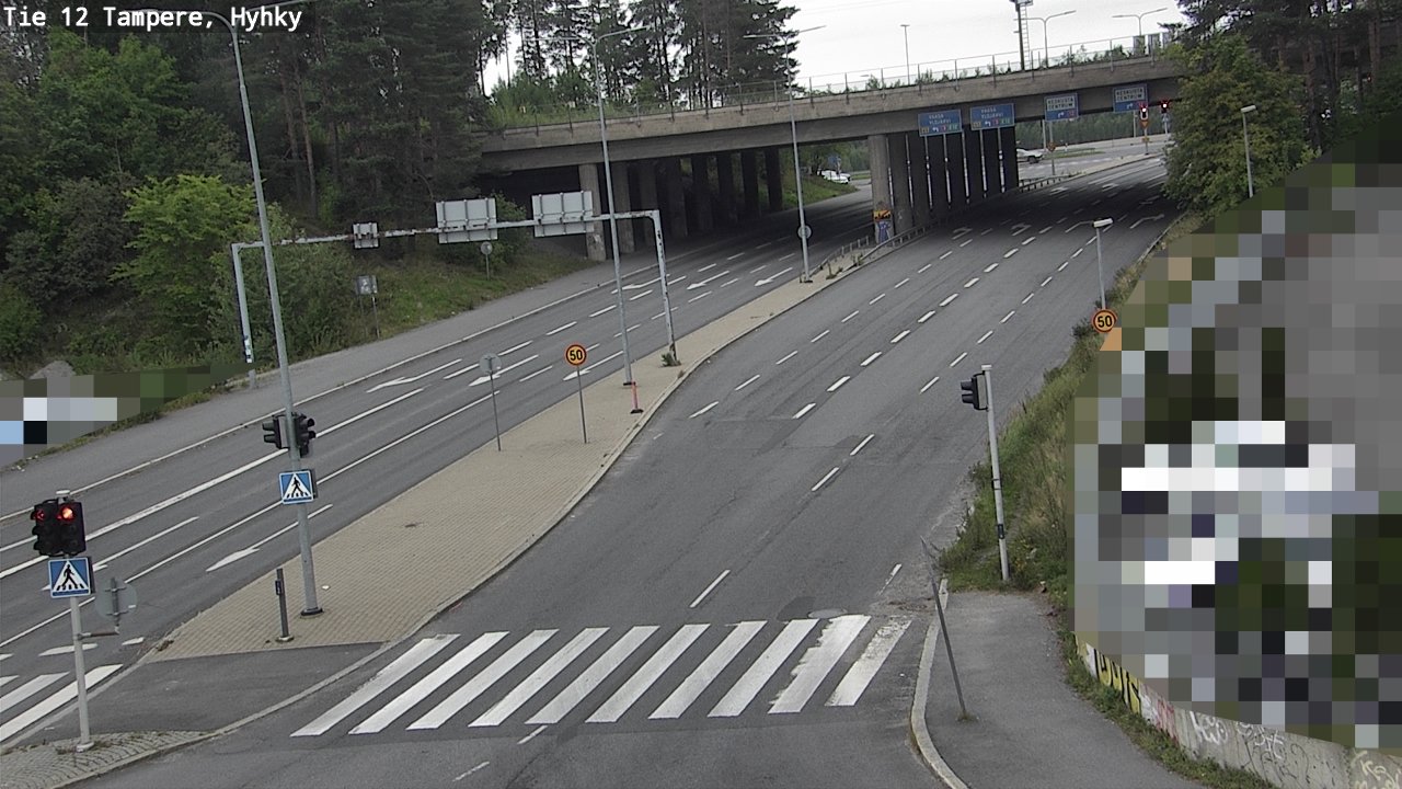 Weather Camera Image Road 12 Tampere, Hyhky, Tampere, Pirkanmaa