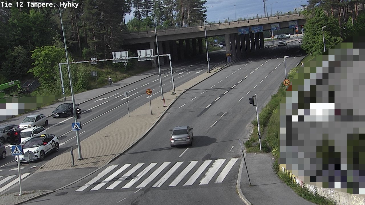 Weather Camera Image Road 12 Tampere, Hyhky, Tampere, Pirkanmaa