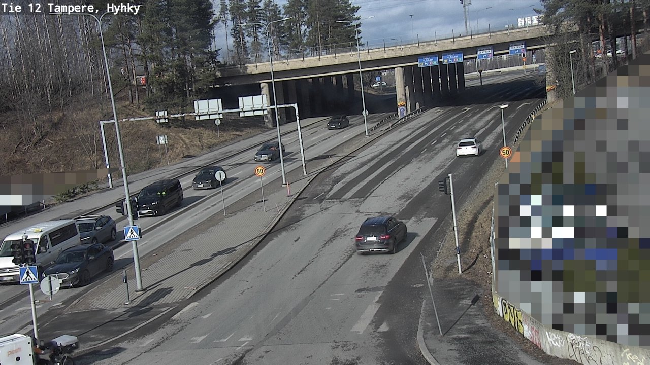 Kelikamerat Kuva Tie 12 Tampere, Hyhky, Tampere, Pirkanmaa