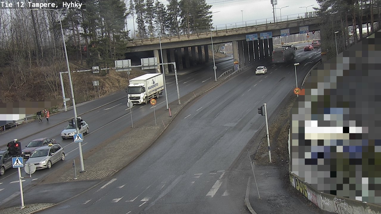 Kelikamerat Kuva Tie 12 Tampere, Hyhky, Tampere, Pirkanmaa