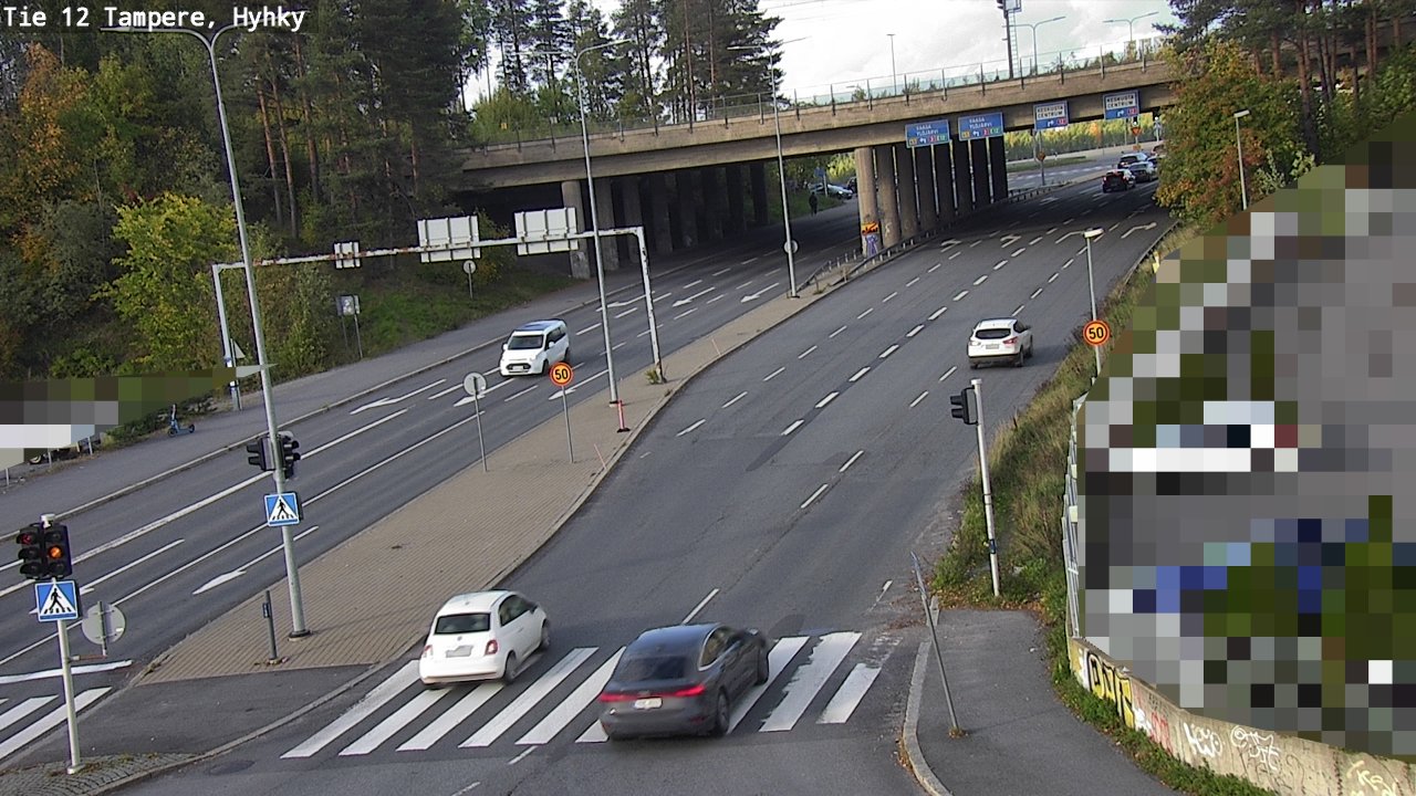 Weather Camera Image Road 12 Tampere, Hyhky, Tampere, Pirkanmaa